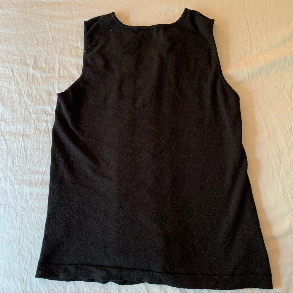 Loft Petites Ruffled Top Size MP - Picture 7 of 8